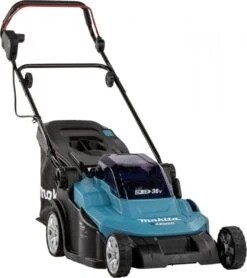 Makita - DLM432PT2 - 2x 18V - Accu - Grasmaaier - Set - 2x 5.0 Ah - Duolader -Tuingereedschaps Winkel 1065x1200 1