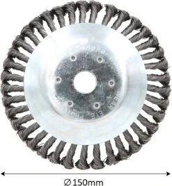 Universele Onkruidborstel Per 5 - 15CM - Max. Toerental 10.000 P/m - Onkruid Verwijderen - Onkruidverwijderaar - Tuingereedschap - Onkruidborstel Bosmaaier - Opzetstuk - SET 11 Universele Onkruidborstel Per 5 - 15CM - Max. Toerental 10.000 P/m - Onkruid Verwijderen - Onkruidverwijderaar - Tuingereedschap - Onkruidborstel Bosmaaier - Opzetstuk - SET -Tuingereedschaps Winkel 1107x1200