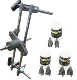 T-Mech Slotkast Frees – Freesmal Deurslot - Inclusief 6 Hardmetalen Frezen - 43 Cm H X 20 Cm B X 15 Cm D - Nauwkeurige Frees In 5 Minuten -Tuingereedschaps Winkel 1143x1200