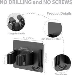 BOTC Bezemhouder - 4 Stuks - RVS - Bezem Ophangsysteem - Bezem Houder - Tuingereedschap - Zwart 15 BOTC Bezemhouder - 4 Stuks - RVS - Bezem Ophangsysteem - Bezem Houder - Tuingereedschap - Zwart -Tuingereedschaps Winkel 1153x1200