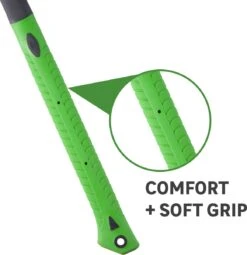 GEOLIA - Bijl - Bijl - Staal - Glasvezelsteel - 2,2 Kg Met Een Stalen Kop Van 1,6 Kg - Bijlen - Grote Bijl - Kloofhamer - Kloofbijl - Kloofbijl -Tuingereedschaps Winkel 1164x1200 2