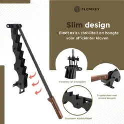 Flowkey® Houtklover XL - Houtsplijter Bijl - Houtkliever Kloofwig Gietijzer - Voor Hout & Aanmaakhout - Inclusief Gratis Bevestigingsset -Tuingereedschaps Winkel 1199x1200 5