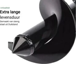 MaatWorkz - Grondboor - 25 CM - Boormachine - Bollenplanter - Moestuin - Palenboor - Boor - Tuin 13 MaatWorkz - Grondboor - 25 CM - Boormachine - Bollenplanter - Moestuin - Palenboor - Boor - Tuin -Tuingereedschaps Winkel 1200x1015