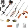 TIMBERPRO - 5-in-1 – Multitool – Benzine - Kettingzaag - Bosmaaier -Kantenmaaier - Haagschaar - Verlengstuk - 52 Cc. -Tuingereedschaps Winkel 1200x1070 1