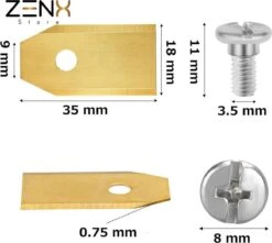 Titanium Robot Grasmaaier Mesjes Voor Husqvarna Automower, Gardena Robotmaaiers -Tuingereedschaps Winkel 1200x1076 1