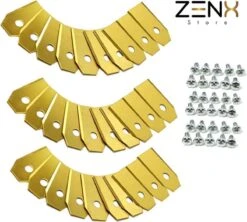 Titanium Robot Grasmaaier Mesjes Voor Husqvarna Automower, Gardena Robotmaaiers