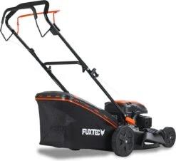 FUXTEC Grasmaaier Benzine - 51cm - 4-takt - 170cc - Zelfrijdend / Zelftrekkend /achterwielaandrijving - Mulchfunctie - Opvangbak 60L - FX-RM5170 -Tuingereedschaps Winkel 1200x1096