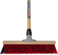 Talen Tools - X-bezem - Buiten - 40 Cm - Rood/Zwart - Compleet -Tuingereedschaps Winkel 1200x1135