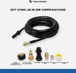 Techweise - Rioolslang Voor O.a. Kärcher - 15M - Met Roterende En Voorwaartse Kop 12 Techweise - Rioolslang Voor O.a. Kärcher - 15M - Met Roterende En Voorwaartse Kop -Tuingereedschaps Winkel 1200x1145 1