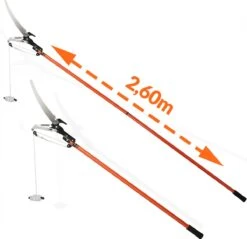 Gardebruk Takkenzaag Telescopisch - 2in1 Zaag & Snoeischaar - Oranje -Tuingereedschaps Winkel 1200x1160 3