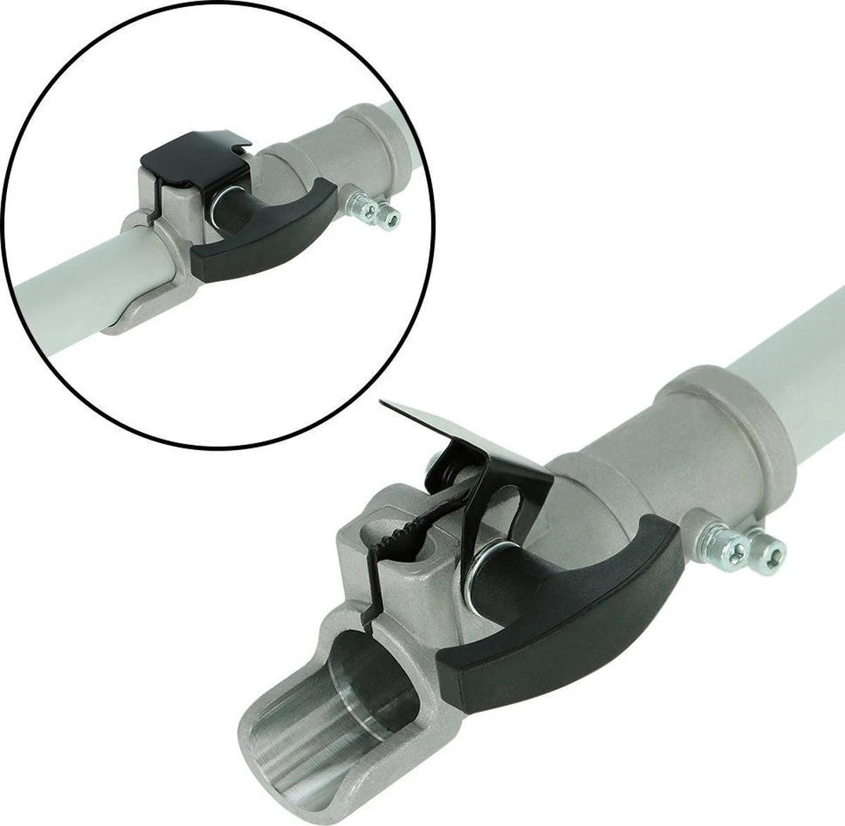 Kibani 6-in-1 Multitool - 52 Cc / 1.9 PK 2-takt Benzine Motor - Heggenschaar, Kettingzaag, Grastrimmer, Maaidraad 100M, Onkruidborstel, Zaagblad, Maaidraad 100 M & Bosmaaier 7 Kibani 6-in-1 Multitool - 52 Cc / 1.9 PK 2-takt Benzine Motor - Heggenschaar, Kettingzaag, Grastrimmer, Maaidraad 100M, Onkruidborstel, Zaagblad, Maaidraad 100 M & Bosmaaier - Afbeelding 5