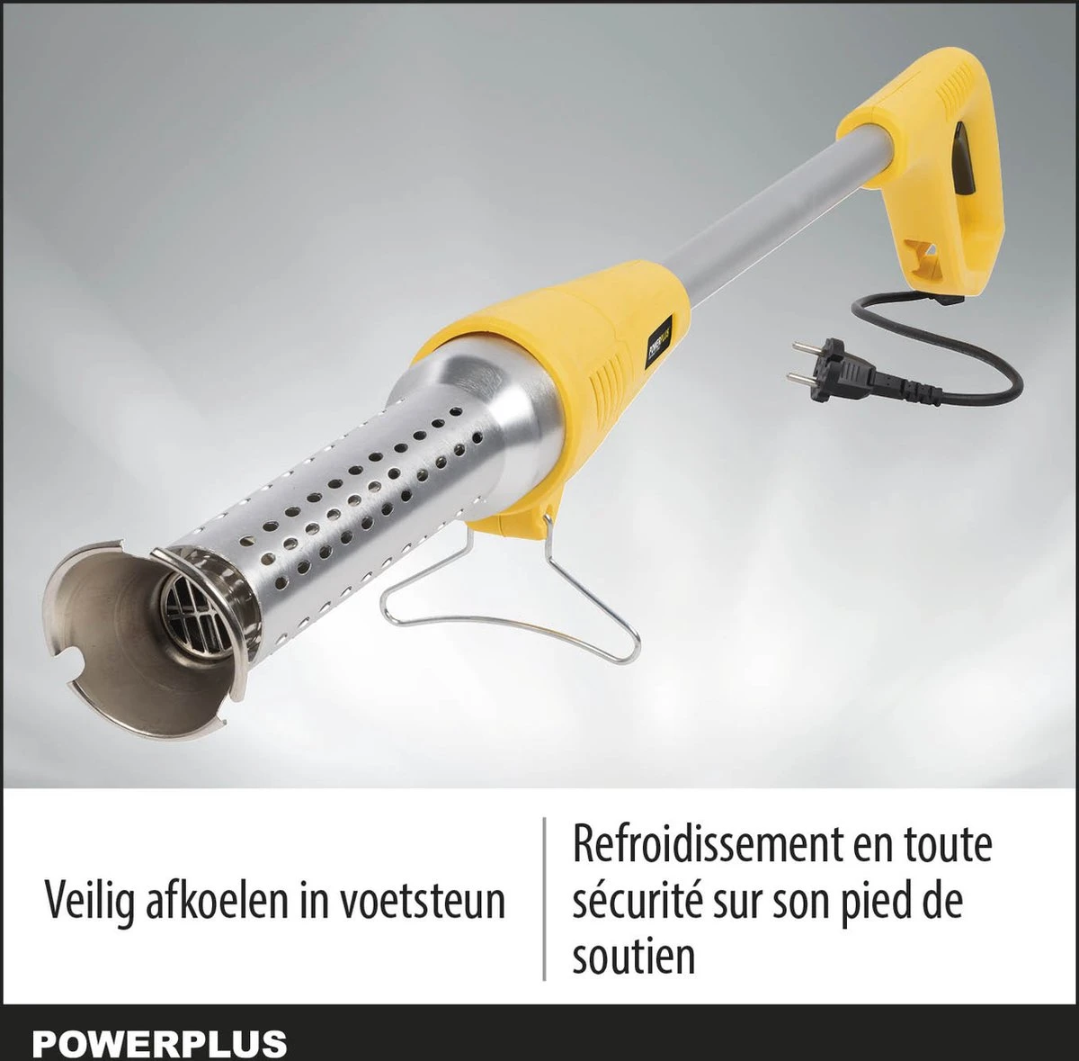 Powerplus POWXG6601 Onkruidbrander - 2000W - Max. 650°C - 500 L/m 3 Powerplus POWXG6601 Onkruidbrander - 2000W - Max. 650°C - 500 L/m - Afbeelding 2