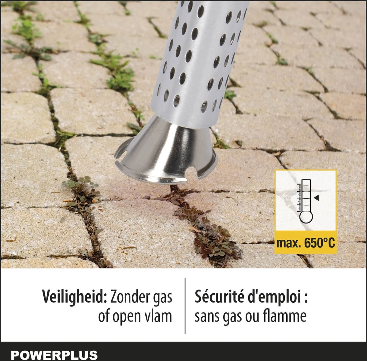 Powerplus POWXG6601 Onkruidbrander - 2000W - Max. 650°C - 500 L/m 5 Powerplus POWXG6601 Onkruidbrander - 2000W - Max. 650°C - 500 L/m - Afbeelding 4