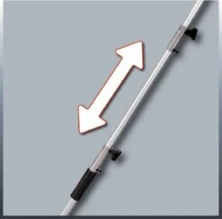 Einhell Telescoop Heggenschaar GC-HH 9048 (900 W - Snijkop Kantelbaar - Metalen Tandwielaandrijving - Telescopische Geleidesteel 50 Cm Verlengbaar - Extra Verstelbare Handgreep - Inclusief Draagriem) -Tuingereedschaps Winkel 1200x1184 8