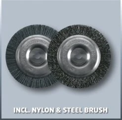 Einhell Accu Voegenreiniger GE-CC 18 Li-Solo Power X-Change (Li-Ion - 18 V - 1200 T/min - Borsteldiameter 10 Cm - Incl. Staal- En Nylonborstel - Zonder Accu En Lader) -Tuingereedschaps Winkel 1200x1187 5