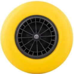 Merkloos Kruiwagenwiel Anti Lek - 4.80/4.00-8 - Massief PU Band - Lekvrij Wiel Met 130mm As - Kruiwagenband 4.80/400 Voor Kruiwagen -Tuingereedschaps Winkel 1200x1196 4