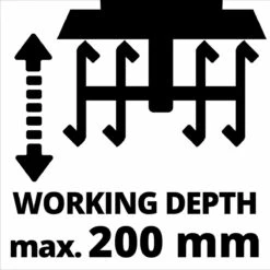 Einhell Accu Grondfrees GE-CR 30 Li-Solo Power X-Change (Li-Ion - 36 V - 30 Cm Werkbreedte - 20 Cm Werkdiepte - Robuuste Hakmessen - 2-punts Veiligheidsschakelaar - Zonder Accu En Lader) -Tuingereedschaps Winkel 1200x1198 1