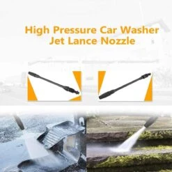 Merkloos 140 Bar Hogedrukspuitlans - Hogedrukreiniger Kärcher-opzetstuk - Verstelbare Sproeikop Voor Karcher Hogedrukreiniger - Accessoire Voor Karcher K1 K2 K3 K4 K5 K6 K7 -Tuingereedschaps Winkel 1200x1198 11