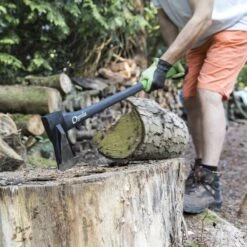 GEOLIA - Bijl - Bijl - Staal - Glasvezelsteel - 3kg Met Een Stalen Kop Van 2,5 Kg - Bijlen - Grote Bijl - Kloofhamer - Kloofbijl - Kloofbijl -Tuingereedschaps Winkel 1200x1199 17