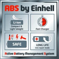 Einhell Accu Bladblazer GE-CL 18 Li E Kit (1x2,0Ah) Power X-Change (Li-Ion - 18 V - 12000 Min-1 - 210 Km/h Blaasluchtstroom - Incl. 2,0 Ah Accu En Lader) -Tuingereedschaps Winkel 1200x1199 5