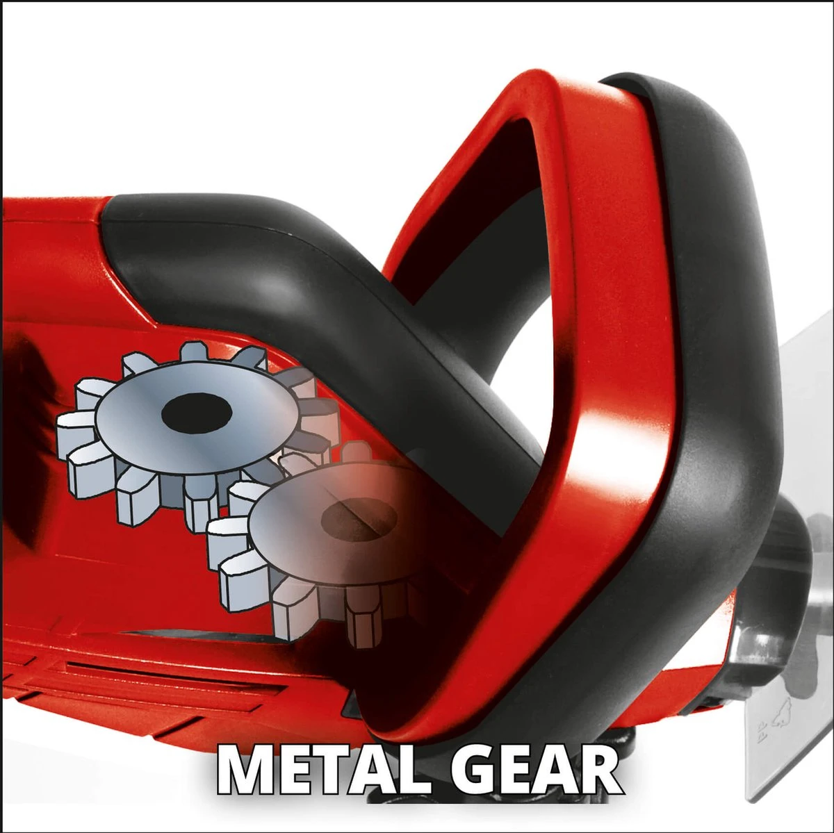 Einhell Accu Heggenschaar GE-CH 1846 Li-Solo Power X-Change (Li-Ion - 18 V - 46 Cm Zaaglengte - 15 Mm Tandafstand - Ergonomische Handgreep - Zonder Accu En Lader) 20 Einhell Accu Heggenschaar GE-CH 1846 Li-Solo Power X-Change (Li-Ion - 18 V - 46 Cm Zaaglengte - 15 Mm Tandafstand - Ergonomische Handgreep - Zonder Accu En Lader) - Afbeelding 18