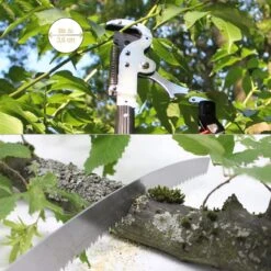 Iceberk Snoeischaar + Snoeizaag (1,45 - 3,70 M) - Telescopische Snoeischaar Voor Het Snoeien Van Bomen En Dichte Struiken Zonder Ladder -Tuingereedschaps Winkel 1200x1200 144