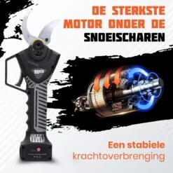 Reichlër® Elektrische Snoeischaar - 40 Mm Snijdiameter - 2x Accu - Anti-cut Functie - Heggenschaar - Takkenschaar - Zwart 15 Reichlër® Elektrische Snoeischaar - 40 Mm Snijdiameter - 2x Accu - Anti-cut Functie - Heggenschaar - Takkenschaar - Zwart -Tuingereedschaps Winkel 1200x1200 152