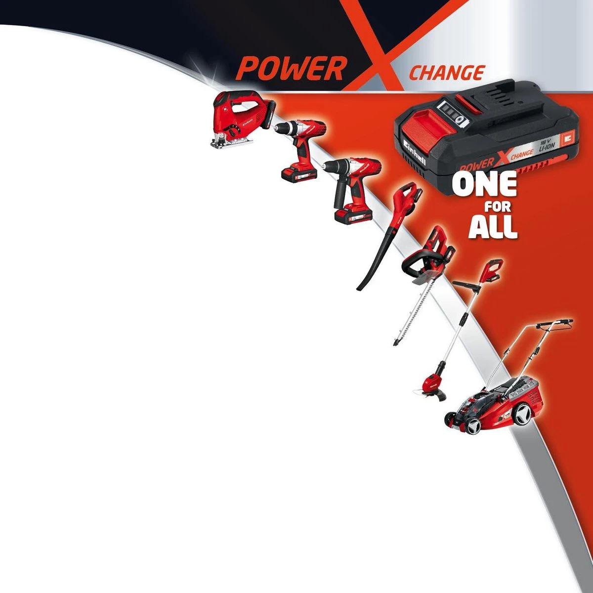 Einhell Accu Heggenschaar GE-CH 1846 Li-Solo Power X-Change (Li-Ion - 18 V - 46 Cm Zaaglengte - 15 Mm Tandafstand - Ergonomische Handgreep - Zonder Accu En Lader) 17 Einhell Accu Heggenschaar GE-CH 1846 Li-Solo Power X-Change (Li-Ion - 18 V - 46 Cm Zaaglengte - 15 Mm Tandafstand - Ergonomische Handgreep - Zonder Accu En Lader) - Afbeelding 15