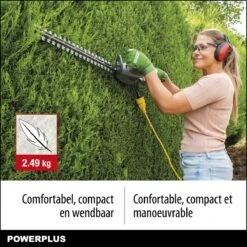 Powerplus POWEG40100 Elektrische Heggenschaar - 550W - Snoeien En Knippen - Zwaardlengte 560mm - Mesafstand 16mm - Haagschaar Voor Tuinonderhoud -Tuingereedschaps Winkel 1200x1200 217