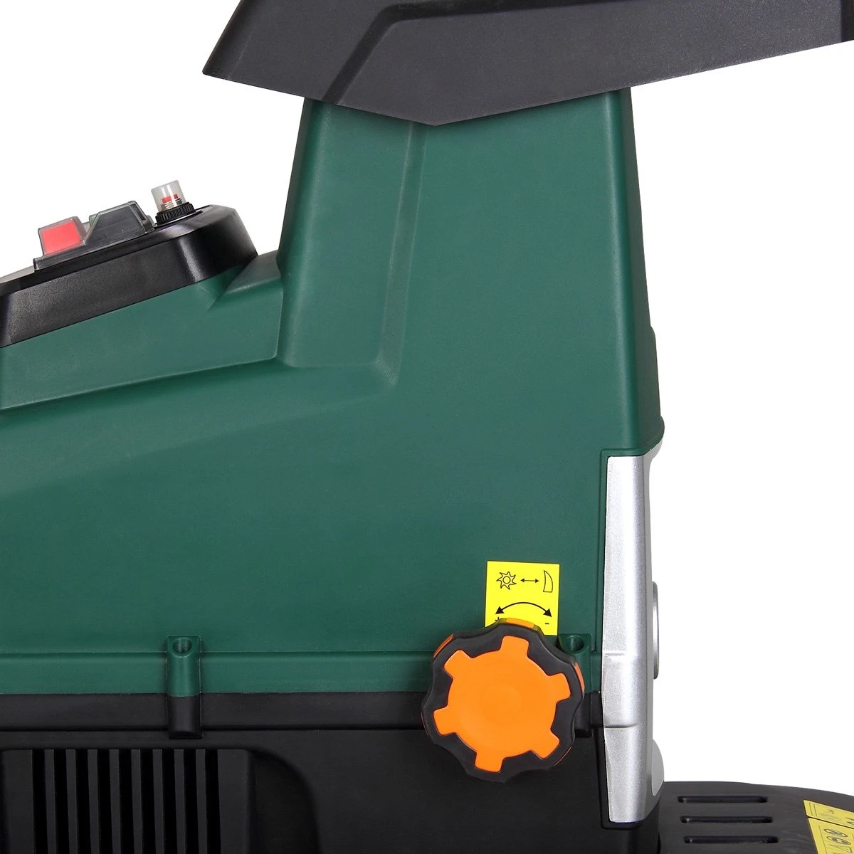 Gardebruk Hakselaar Elektrisch 2800W - 45mm Takdikte - Opvangbak 60 L 4 Gardebruk Hakselaar Elektrisch 2800W - 45mm Takdikte - Opvangbak 60 L - Afbeelding 2