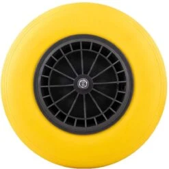 Merkloos Kruiwagenwiel Anti Lek - 4.80/4.00-8 - Massief PU Band - Lekvrij Wiel Met 130mm As - Kruiwagenband 4.80/400 Voor Kruiwagen -Tuingereedschaps Winkel 1200x1200 290