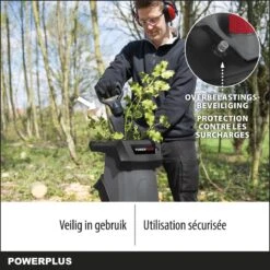 Powerplus POWEG5011 Elektrische Hakselaar Versnipperaar - 2400W - Max. Ø40mm - Incl. Duwstok, Wielen En 50L Opvangzak - Heggen, Bomen En Haag - Tuinonderhoud 10 Powerplus POWEG5011 Elektrische Hakselaar Versnipperaar - 2400W - Max. Ø40mm - Incl. Duwstok, Wielen En 50L Opvangzak - Heggen, Bomen En Haag - Tuinonderhoud -Tuingereedschaps Winkel 1200x1200 333