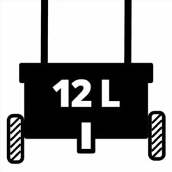 Einhell Strooiwagen GC-SR 12 (12 L - 45 Cm Strooibreedte - Dubbele Duwstang - Kliksluiting Aan Beide Zijden - Verstelhendel - Corrosiebestendige Rol - Behuizing Van Breukvast Kunststof) -Tuingereedschaps Winkel 1200x1200 350