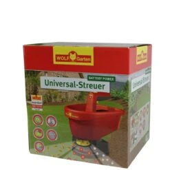 WOLF-Garten Universele Handstrooier WE-B - Strooibreedte Instelbaar 0.5 M-2.5m - Batterij Aandrijving - Inhoud 3 Liter -Tuingereedschaps Winkel 1200x1200 385