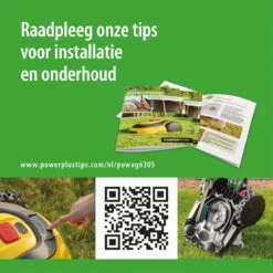 Powerplus POWXG6305 Robotmaaier - 18V - Voor Gazons Tot Ca. 500m² - Maaibreedte 180mm - Incl. Laadstation En Accessoires -Tuingereedschaps Winkel 1200x1200 398