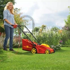 WOLF-Garten A 340 E Elektrische Grasmaaier - 1400 W - 34 Cm Maaibreedte - 30 Liter Opvangbak - Centrale Hoogte-instelling -Tuingereedschaps Winkel 1200x1200 467