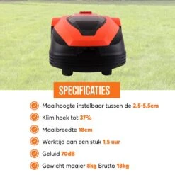 Zoef Robot Robotmaaier Betsie Met APP <1400 M2 -Tuingereedschaps Winkel 1200x1200 477