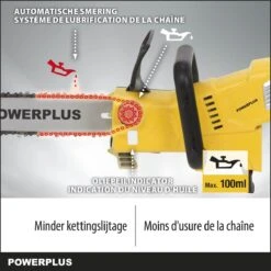 Powerplus POWXG1032 Elektrische Kettingzaag - 900W - Zwaardlengte 300mm - Automatische Kettingsmering - Incl. 1x Ketting En 1x Zwaard 13 Powerplus POWXG1032 Elektrische Kettingzaag - 900W - Zwaardlengte 300mm - Automatische Kettingsmering - Incl. 1x Ketting En 1x Zwaard -Tuingereedschaps Winkel 1200x1200 528