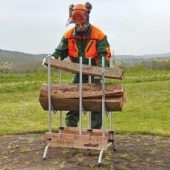 Wolfcraft - Professionele Zaagbok - Voor Kettingzaag - Hout - Opbouwbare, Stabiele Zaagbok Voor Brandhout - 5121000 - 10 JAAR GARANTIE -Tuingereedschaps Winkel 1200x1200 549