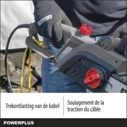 Powerplus POWEG10110 Elektrische Kettingzaag - 2200W - Zwaardlengte 400mm - Automatische Kettingsmering - Incl. 1x Ketting En 1x Zwaard -Tuingereedschaps Winkel 1200x1200 653
