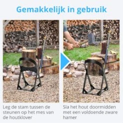 Zenzee - Houtklover - Houtsplijter - Houtkliever - Staal -Tuingereedschaps Winkel 1200x1200 697