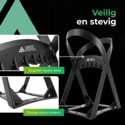 Lighted Lifestyle™| Houtklover Voor Aanmaakhout Incl. Kloofhamer - Houtsplijter - Houtkliever - Snel Haardhout - Gietijzer - Incl. Schroeven -Tuingereedschaps Winkel 1200x1200 702