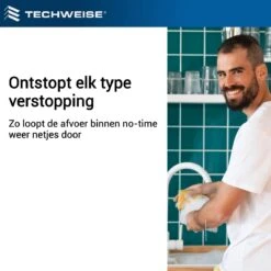 Techweise - Rioolslang Voor Kärcher K2 T/m K7 - 15M - Met Voorwaartse Hogedruksproeiers -Tuingereedschaps Winkel 1200x1200 707