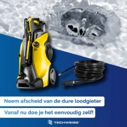 Techweise - Rioolslang Voor Kärcher K2 T/m K7 - 15M - Met Voorwaartse Hogedruksproeiers -Tuingereedschaps Winkel 1200x1200 712