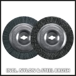 Einhell Accu Voegenreiniger GE-CC 18 Li-Solo Power X-Change (Li-Ion - 18 V - 1200 T/min - Borsteldiameter 10 Cm - Incl. Staal- En Nylonborstel - Zonder Accu En Lader) -Tuingereedschaps Winkel 1200x1200 772