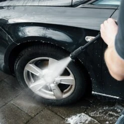 VONROC Hogedrukreiniger V18-2 1800W – 140 Bar – 420 L/h – Incl. 8m Slang, Geïntegreerde Reinigingsmiddelen Tank, Terrasreiniger, Spuitstukken En Accessoires -Tuingereedschaps Winkel 1200x1200 799