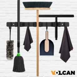 Volcan Bezemhouder - Bezem Ophangsysteem Tuingereedschap - Gereedschapshouder - Zelfklevend - 3M Tape - 3 Houders 4 Haken - RVS Zwart 13 Volcan Bezemhouder - Bezem Ophangsysteem Tuingereedschap - Gereedschapshouder - Zelfklevend - 3M Tape - 3 Houders 4 Haken - RVS Zwart -Tuingereedschaps Winkel 1200x1200 81