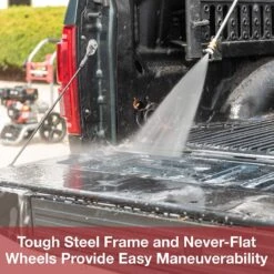 Powertech Professionele Hogedrukreiniger Op Benzine - 6.5 PK - 3600 PSI - 220 Bar - Hogedrukreiniger Auto - Terrasreiniger - Oppervlaktereiniger - Autoreiniger - Zwembadreiniger - 5 Snelkoppelstukken- Zwart / Rood -Tuingereedschaps Winkel 1200x1200 816