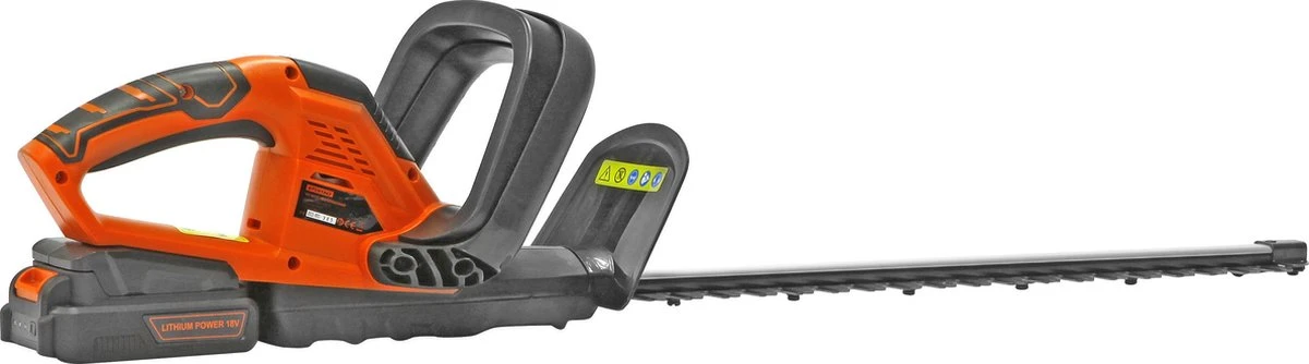 Kibani Accu Heggenschaar – Inclusief 2000mAh Li-ion Accu – 51 Cm Zwaardlengte - 18V 6 Kibani Accu Heggenschaar – Inclusief 2000mAh Li-ion Accu – 51 Cm Zwaardlengte - 18V - Afbeelding 4