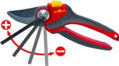 WOLF-Garten Snoeischaar "Premium Plus" RR 4000 - Max. Knipdiameter 22 Mm - Links- En Rechtshandige - Softinleg Handgreep - Snijhoek 30° - Voor Grote Handen - Vervangbare Messen -Tuingereedschaps Winkel 1200x672